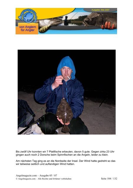 Das Magazin 2007 als PDF-Datei - Angelmagazin.com