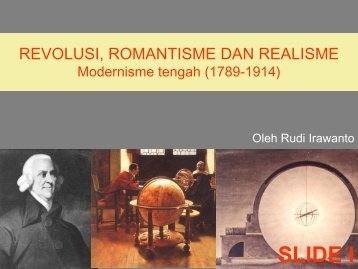 REVOLUSI, ROMANTISME DAN REALIMSE