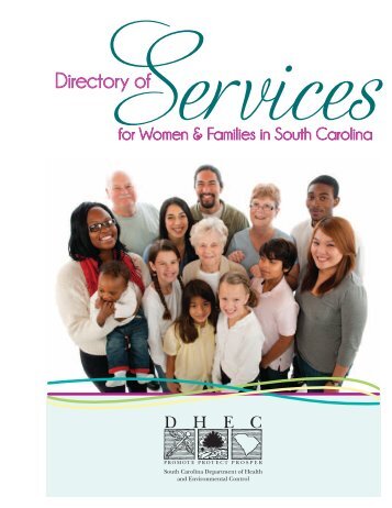 Directory of Services for Women & Families in South Carolina