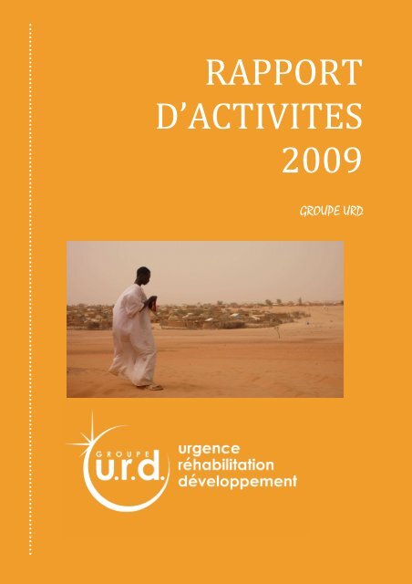 Rapport d'activités 2009 - Groupe URD