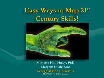 Easy Ways to Map 21st Century Skills - STARTALK