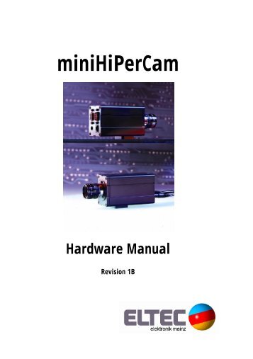 miniHiPerCam - ELTEC Elektronik AG