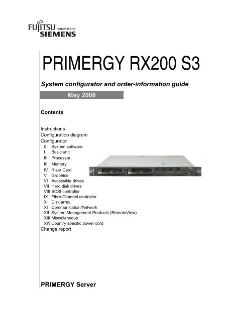 Primergy Rx0 S3