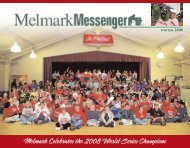 Messenger Fall/Winter 2008 (PDF 5.4 MB) - Melmark