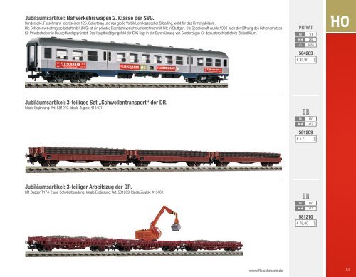 Fleischmann H0 Neuheiten 2012