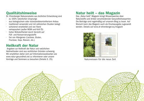 Produktkatalog 2013 - Dr-Ehrenberger.eu