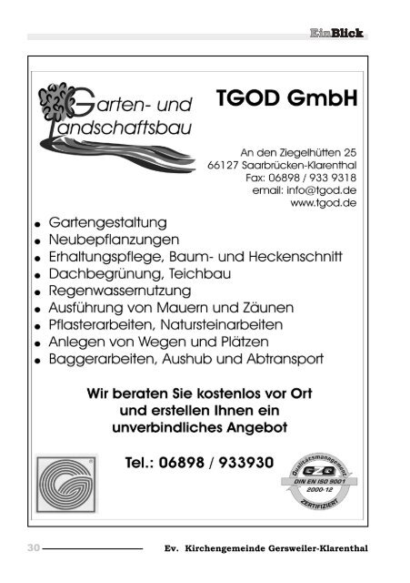 + PDF (1) - Kirchengemeinde Gersweiler-Klarenthal