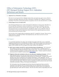 OIT Managed Desktop Support SLA Addendum (PDF)