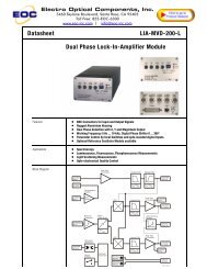 Electro Optical Components, Inc. Datasheet LIA-MVD-200-L Dual ...