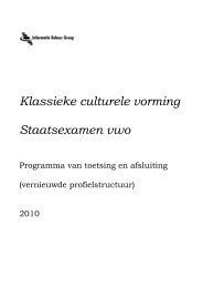 2010, pta staatsexamen KCV (vernieuwde profielstructuur) - Stilus