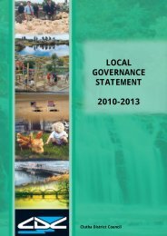 Local Governance Statement 2 - Clutha District Council