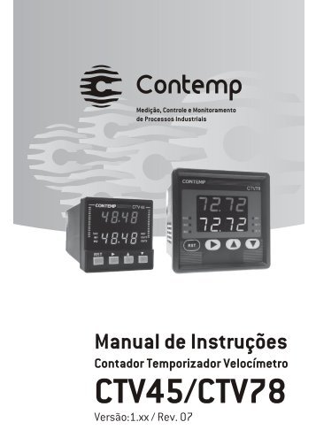 Manual de InstruÃ§Ãµes - Contemp