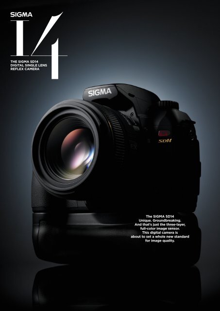 Digital single lens reflex camera - SIGMA SD