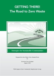 Getting there! The Road to Zero Waste