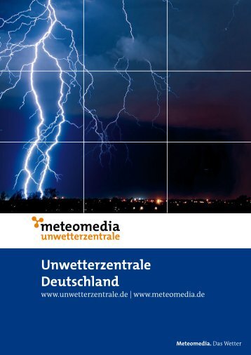 Unwetterzentrale Deutschland - Meteomedia AG