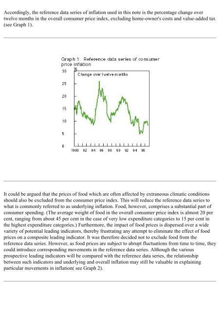 Notes on a composite leading indicator of inflation