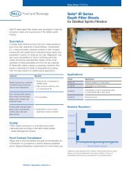 Seitz® IR Series Depth Filter Sheets - Pall Corporation (PLL)