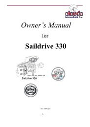 Owner's Manual Saildrive 330 - CLOUDS.NL