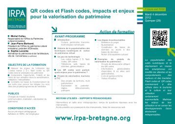 QR codes et Flash codes, impacts et enjeux pour la ... - SNDG