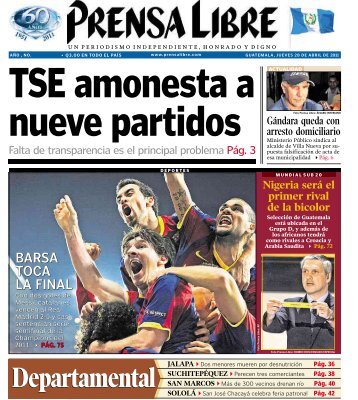Departamental - Prensa Libre