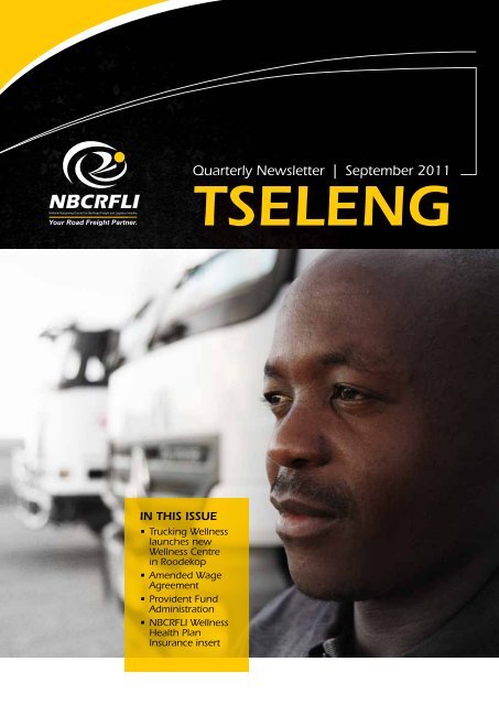 Tseleng September 2011 - nbcrfli.org.za