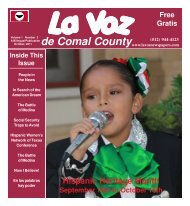 La Voz de Comal County October 2011.pmd - La Voz Newspapers