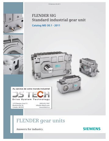 FLENDER gear Units - DS TECH