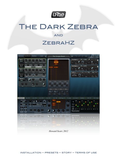 install zebra presets install zebra presets