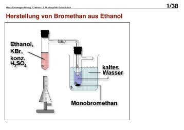 Herstellung von Bromethan aus Ethanol 1/38