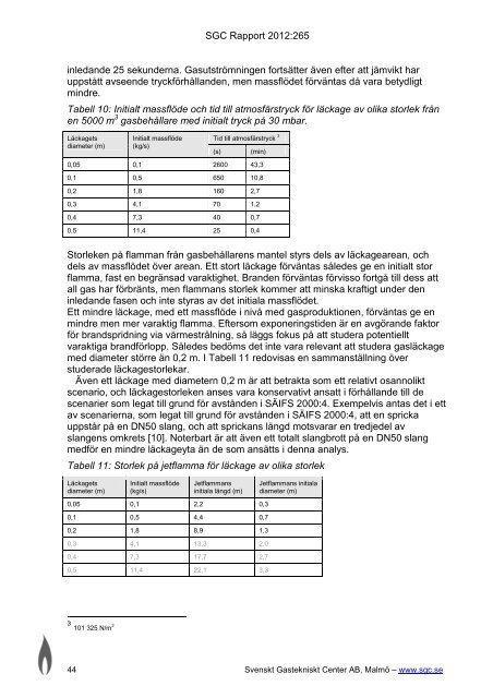 SGC Rapport 265 SkyddsavstÃƒÂ¥nd inom biogasanlÃƒÂ¤ggningar (Safety ...