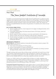 Jane Goodall Institute Fact Sheet_Final 07 - the Jane Goodall ...