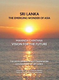 SRI LANKA - Ministry of Finance and Planning