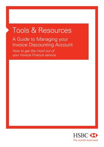 A Guide to Managing your Invoice Discounting Account (PDF)
