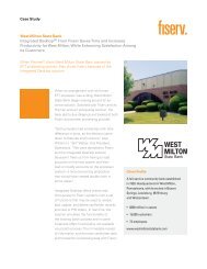 West Milton State Bank - Card Solutions - Fiserv