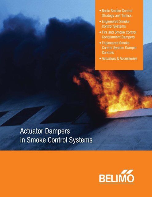 Actuator Dampers in Smoke Control Systems