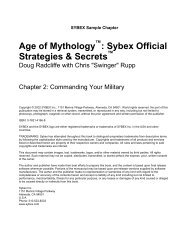 Age of Mythology : Sybex Official Strategies & Secrets