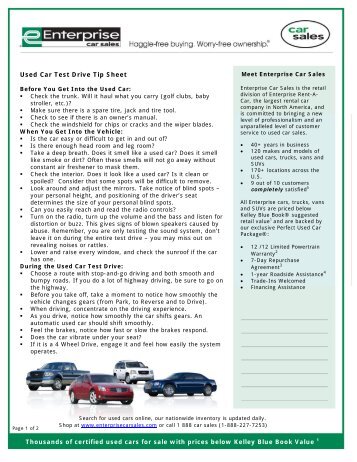 how to prep used cars for sale 6 easy steps enterprise car sales