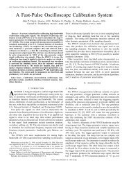 A Fast-pulse Oscilloscope Calibration System ... - IEEE Xplore