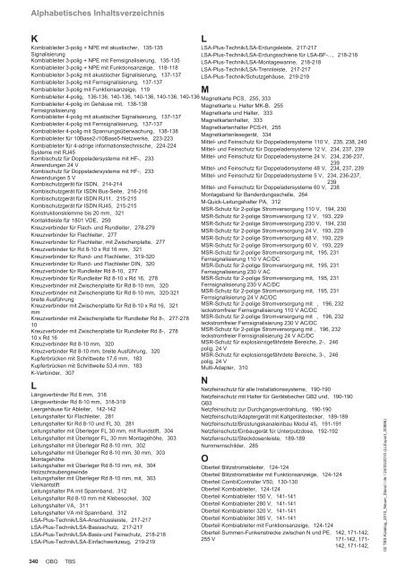 TBS | Fangeinrichtungs- und Ableitungs-Systeme - OBO Bettermann