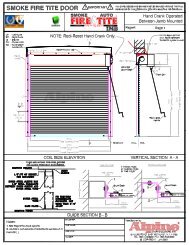 Hand crank operation - Alpine Overhead Doors