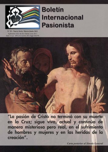 vida pasionista - Passio Christi