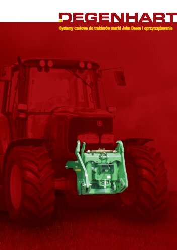 Systemy czoÅowe do traktorÃ³w marki John Deere i oprzyrzÄdowanie
