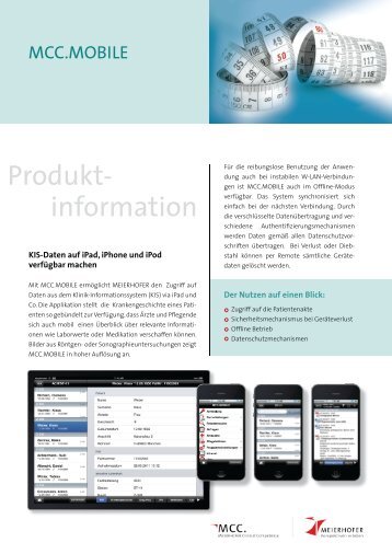 mcc.mobile - Meierhofer AG
