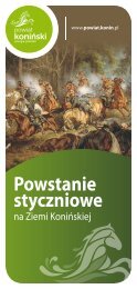Powstanie Styczniowe na Ziemi Konińskiej - Powiat koniński