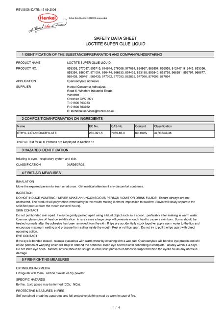 Liquid paper msds deals