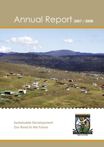 annual report 2007 - Intsika Yethu Municipality