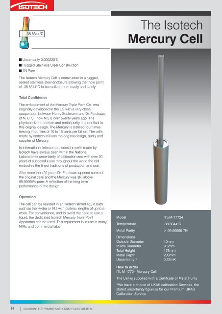 Solutions for Primary & Secondary Laboratories