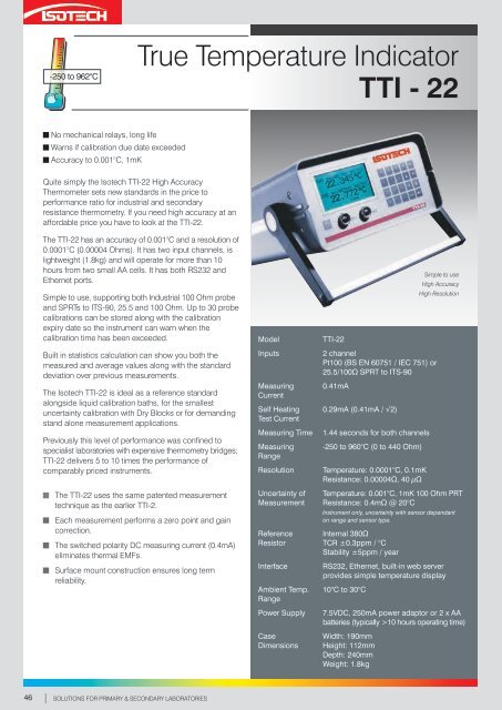 Solutions for Primary & Secondary Laboratories