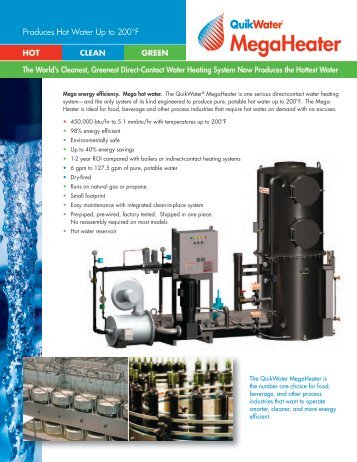 QW MegaHeater brochure - California Boiler