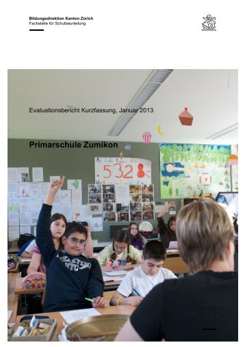 Kurzfassung Schulbeurteilung der Schule Zumikon [PDF, 2.00 MB]